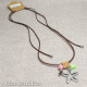 Long Adjustable Simple Necklace w/ Starfish