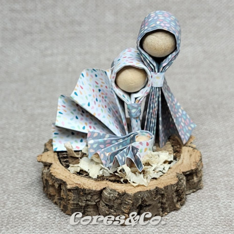 Miniature Handmade Nativity Set 28