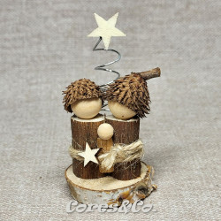 Miniature Handmade Nativity Set 127