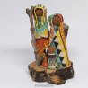 African Fabric Nativity Set