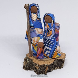 African Fabric Nativity Set 2024/10