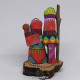 African Fabric Nativity Set 2024/13