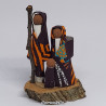 African Fabric Nativity Set