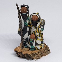 African Fabric Nativity Set 2024/15