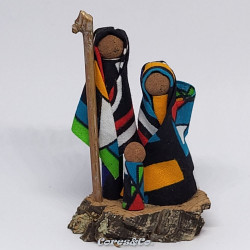 African Fabric Nativity Set 2024/16