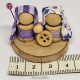 Wooden Spools Nativity Set 2024/4