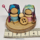 Wooden Spools Nativity Set 2024/5