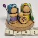 Wooden Spools Nativity Set 2024/7