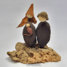 Handmade Nativity Set with Kurrajong Pods