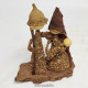 Handmade Nativity Set on Pine Bark 2024/1