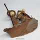 Handmade Nativity Set on Pine Bark 2024/1