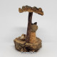 Miniature Handmade Cork Nativity Set w/ Shed (Small)