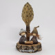 Miniature Handmade Eucalyptus Nativity Scene with Magnolia Pod